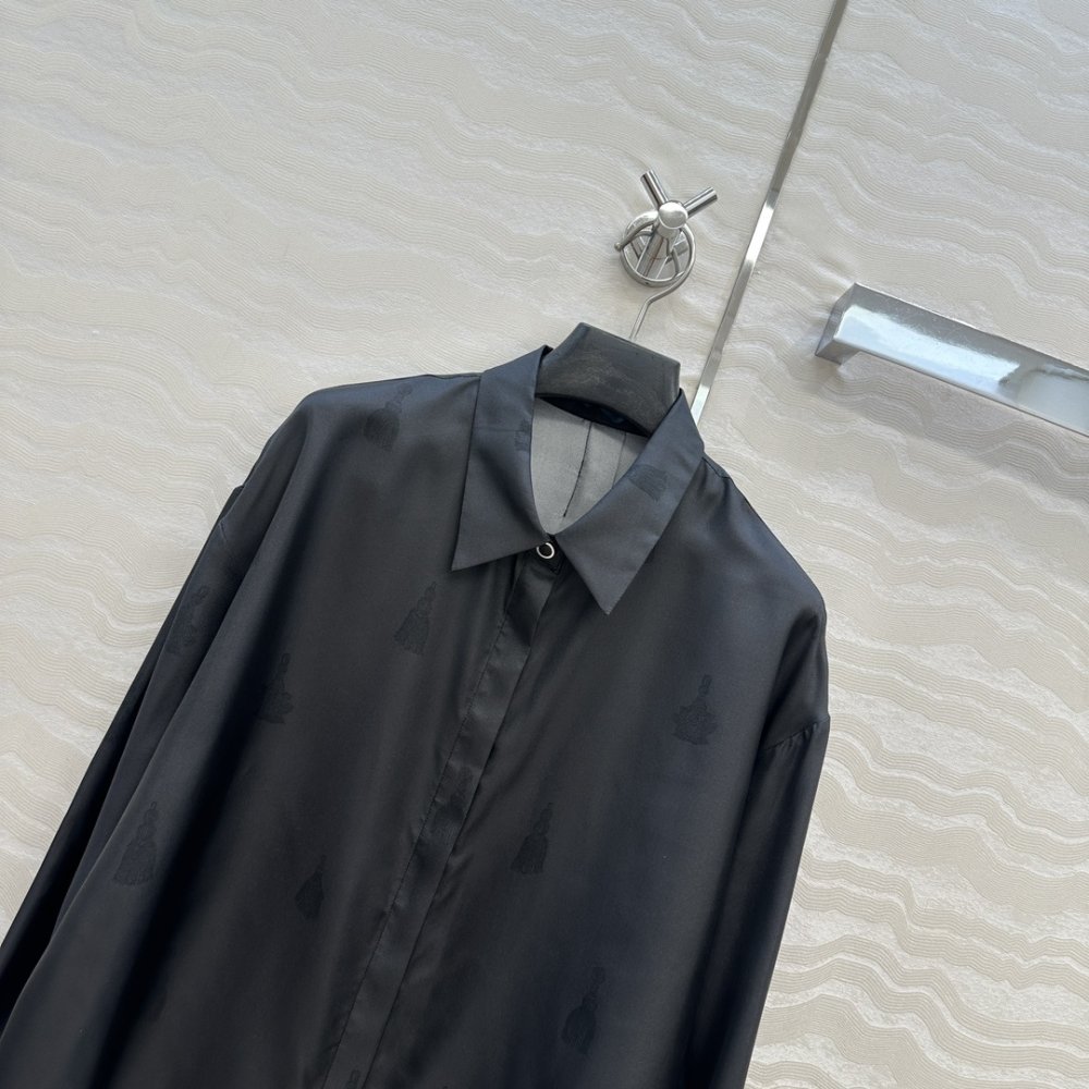 Рубашка шелковая женская фото 2