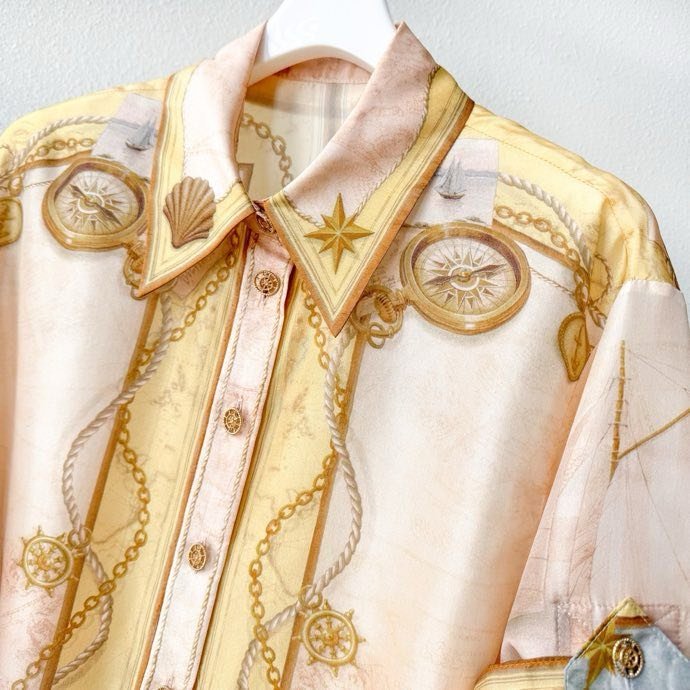 Shirt silk women's фото 2