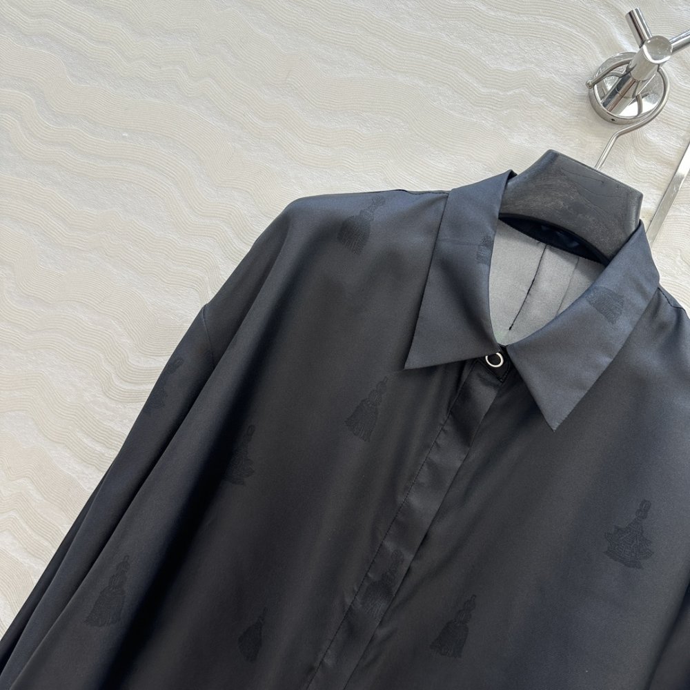 Рубашка шелковая женская фото 3