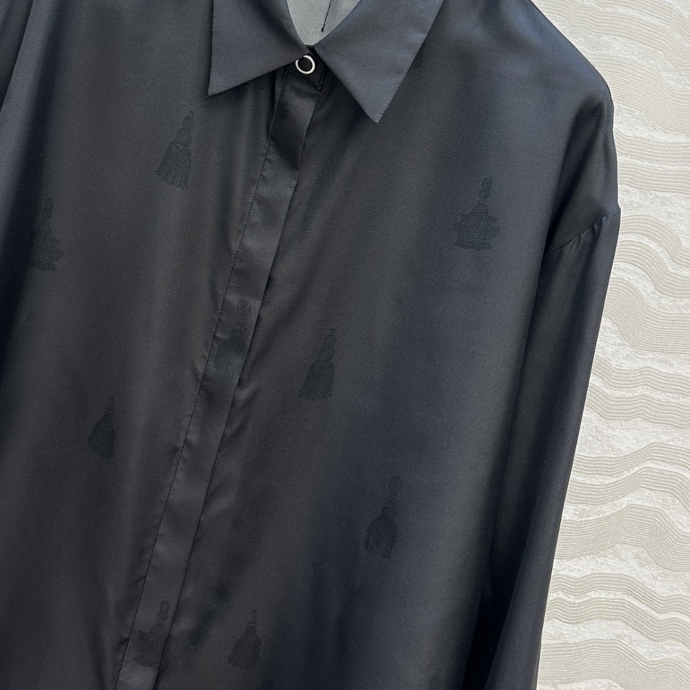 Рубашка шелковая женская фото 4