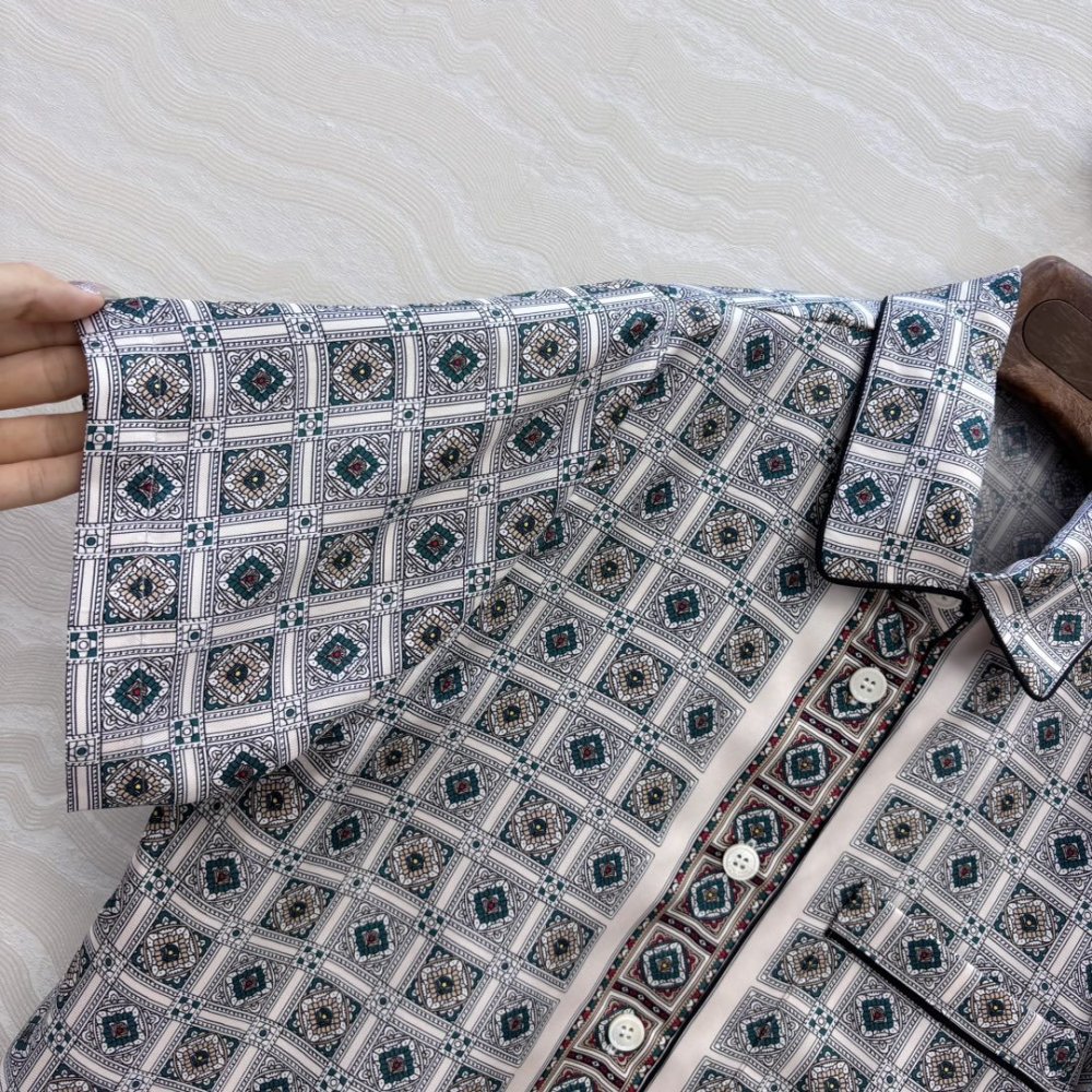 Shirt silk women's фото 4