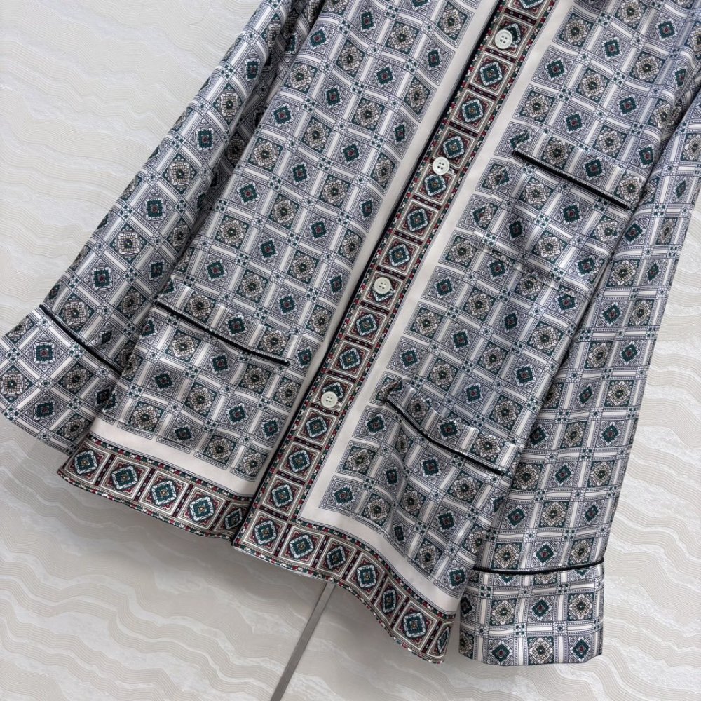 Рубашка шелковая женская фото 5