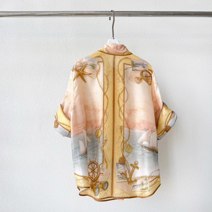 Shirt silk women's фото 5