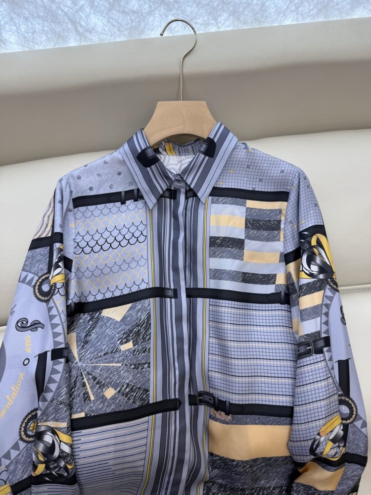 Shirt silk women's фото 5