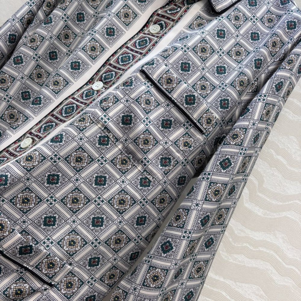 Рубашка шелковая женская фото 6