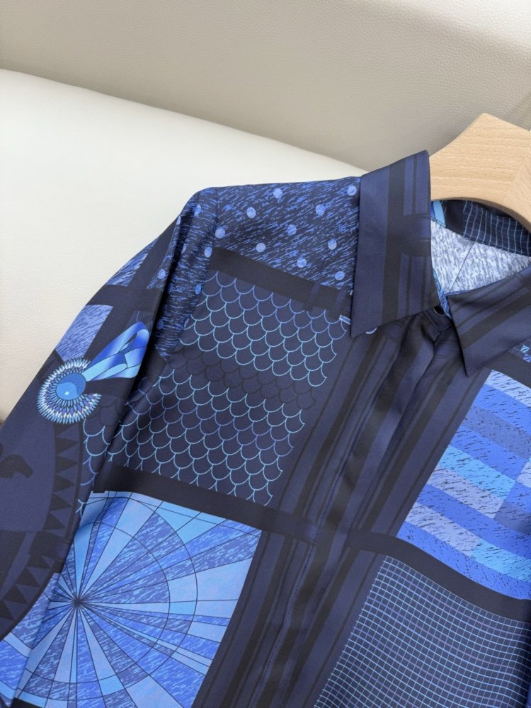 Shirt silk women's фото 6