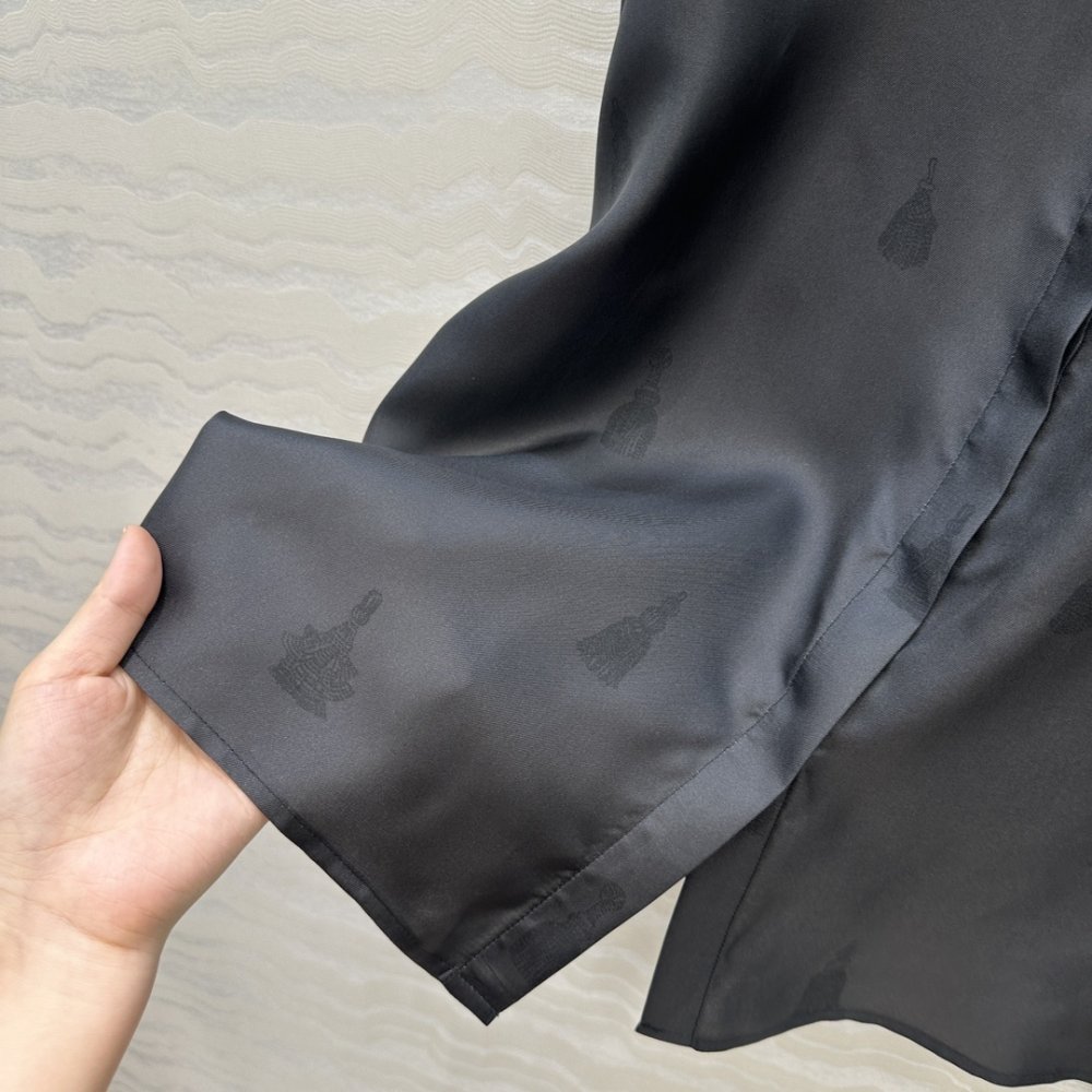 Рубашка шелковая женская фото 7