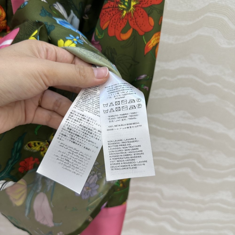 Рубашка шелковая женская фото 8