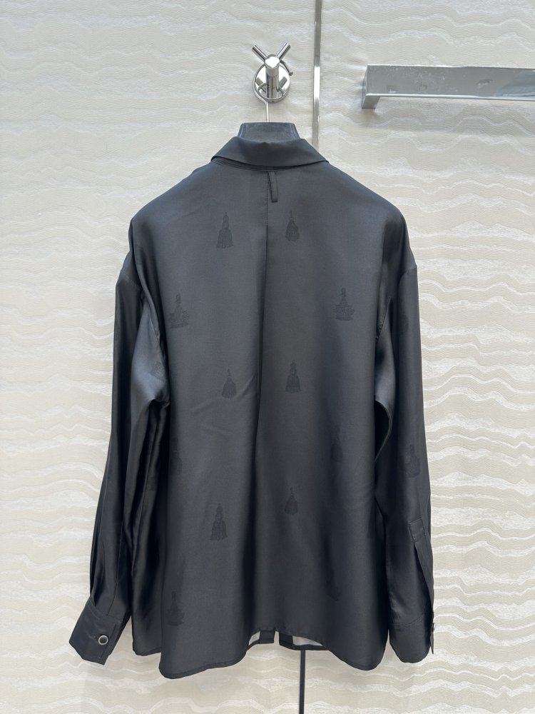 Рубашка шелковая женская фото 9