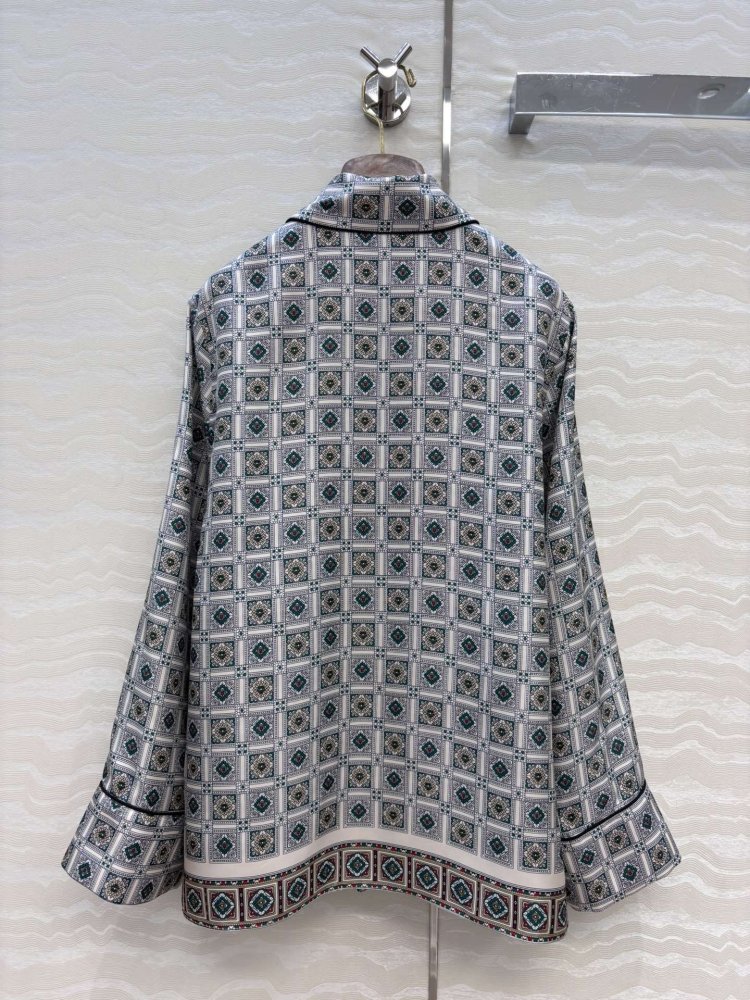 Рубашка шелковая женская фото 9