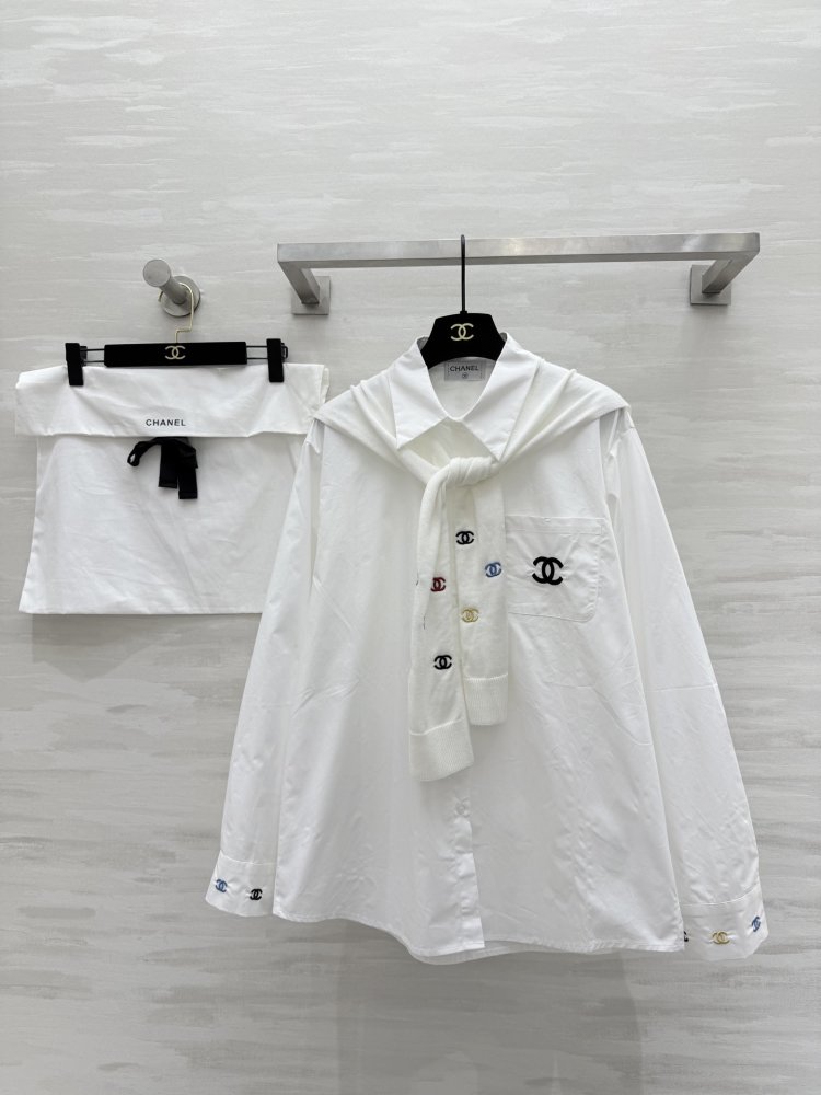 Рубашка женская белая