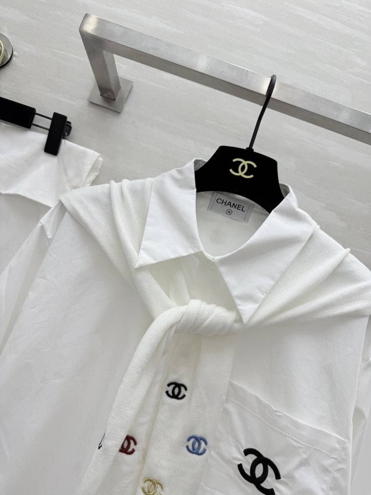 Рубашка женская белая фото 4