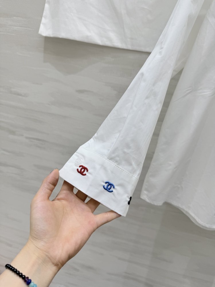 Рубашка женская белая фото 8