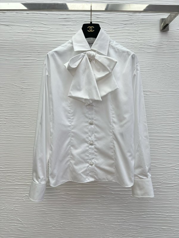 Рубашка женская с бантом