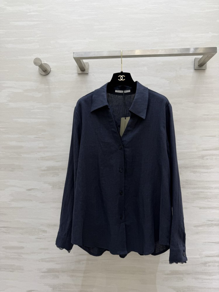 Shirt women's from lace embroidery