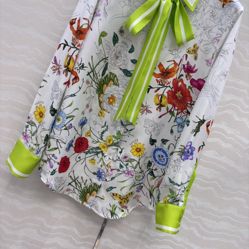 Shirt women's silk фото 5