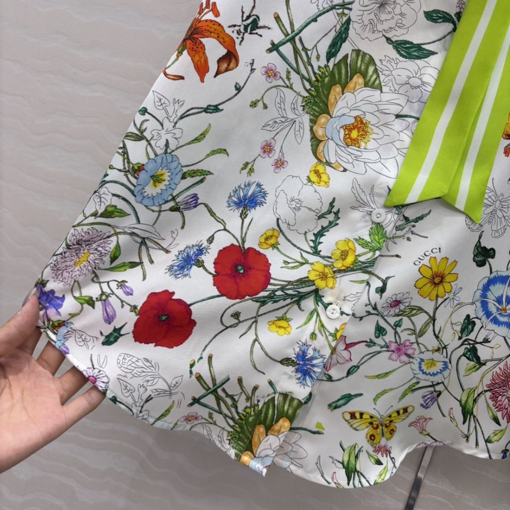 Shirt women's silk фото 6