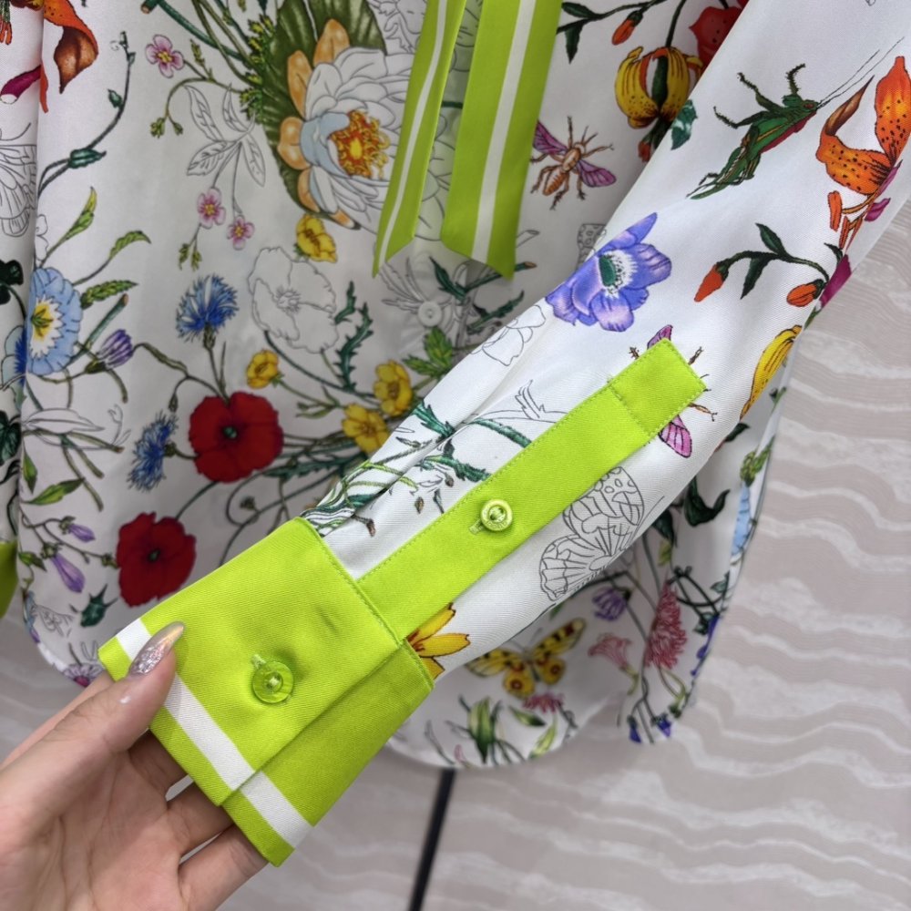 Shirt women's silk фото 7