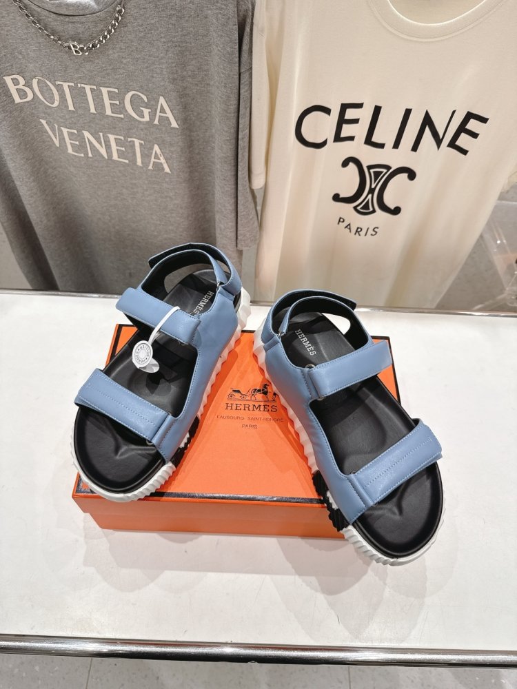 Сандалии кожаные фото 2