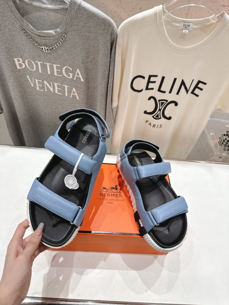 Сандалии кожаные фото 3