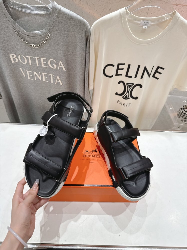 Сандалии кожаные фото 3