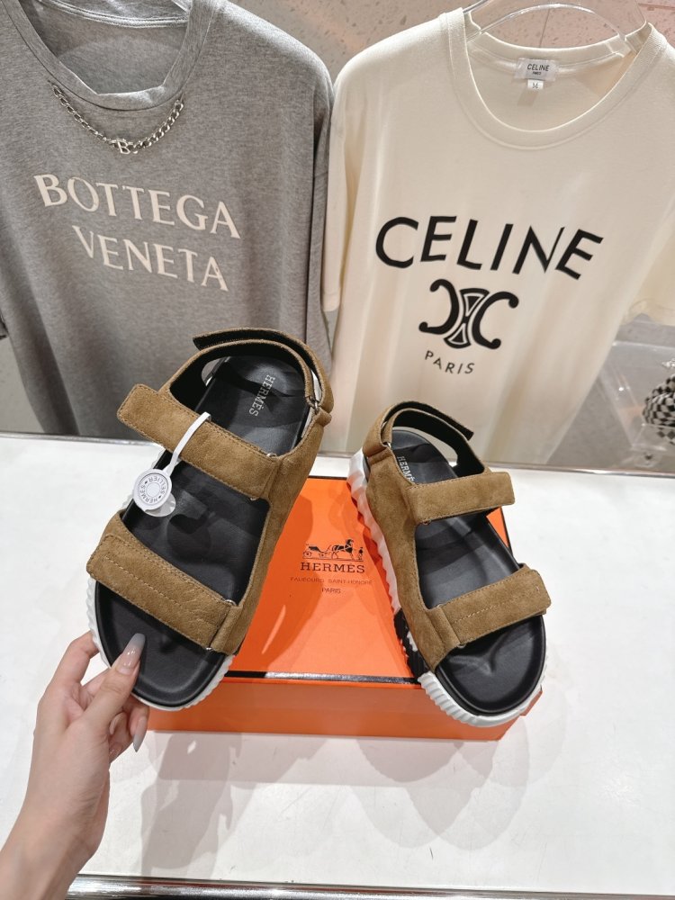 Сандалии кожаные фото 3