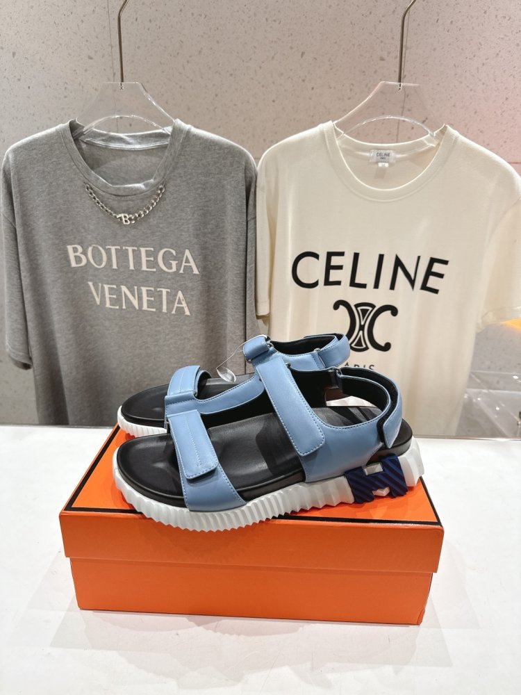 Сандалии кожаные фото 4