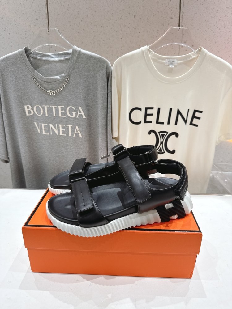 Сандалии кожаные фото 4