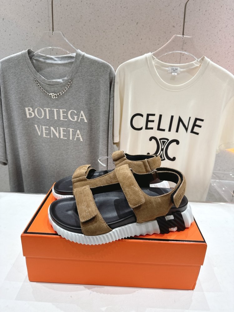 Сандалии кожаные фото 4