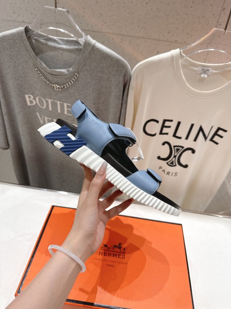 Сандалии кожаные фото 5