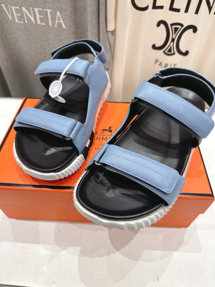 Сандалии кожаные фото 6