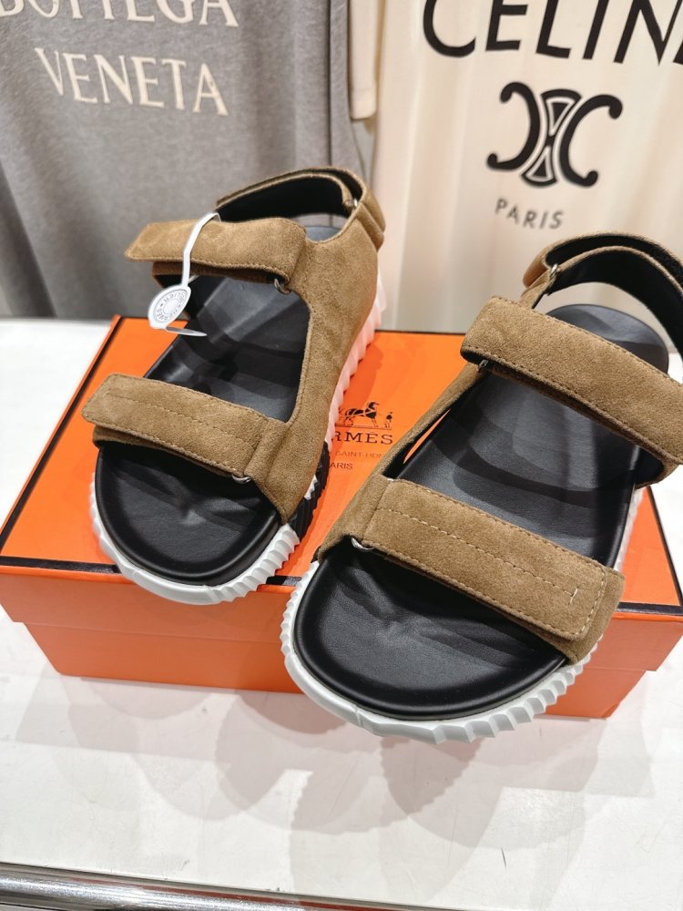 Сандалии кожаные фото 6