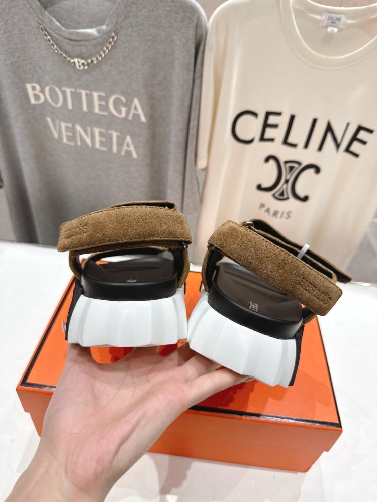 Сандалии кожаные фото 8