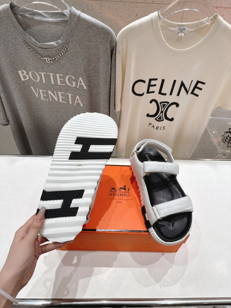 Сандалии кожаные фото 9