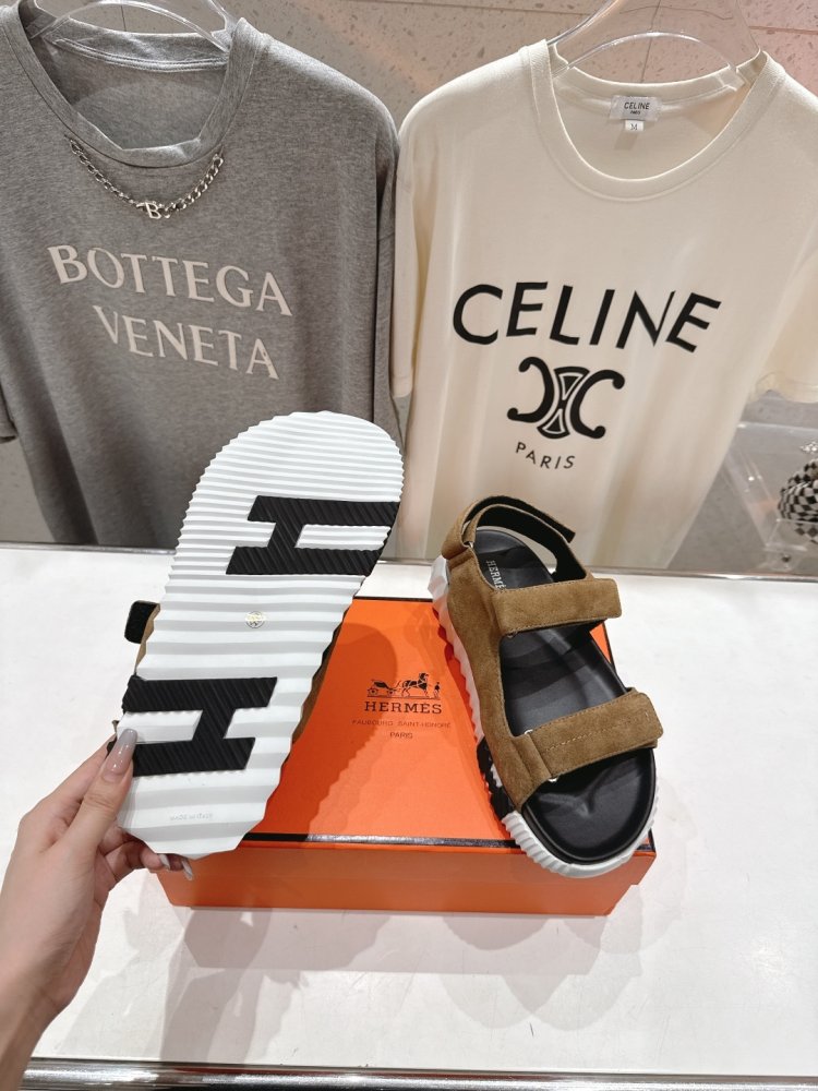 Сандалии кожаные фото 9