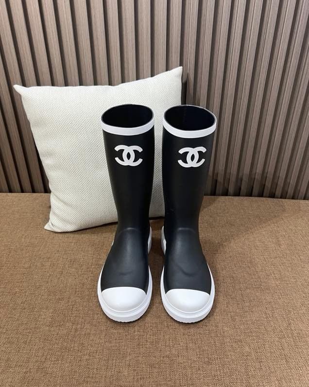 Чоботи Chanel 26C гумові жіночі
