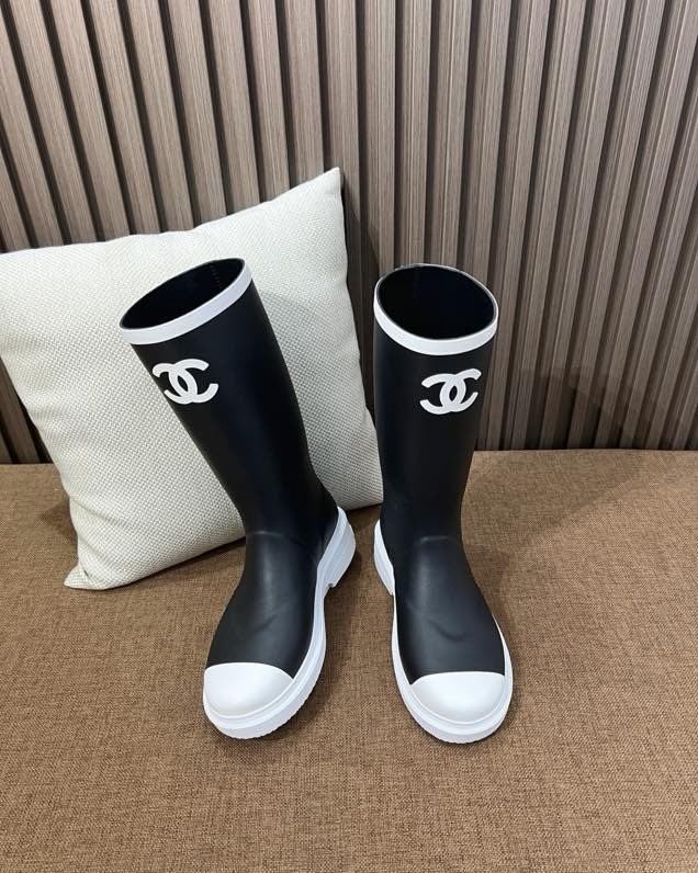 Чоботи Chanel 26C гумові жіночі фото 2