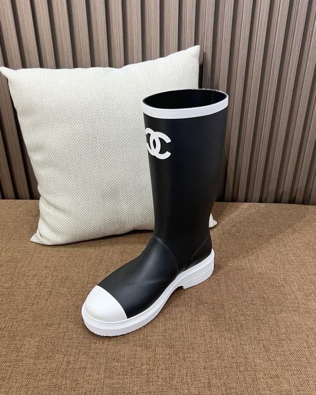 Чоботи Chanel 26C гумові жіночі фото 4