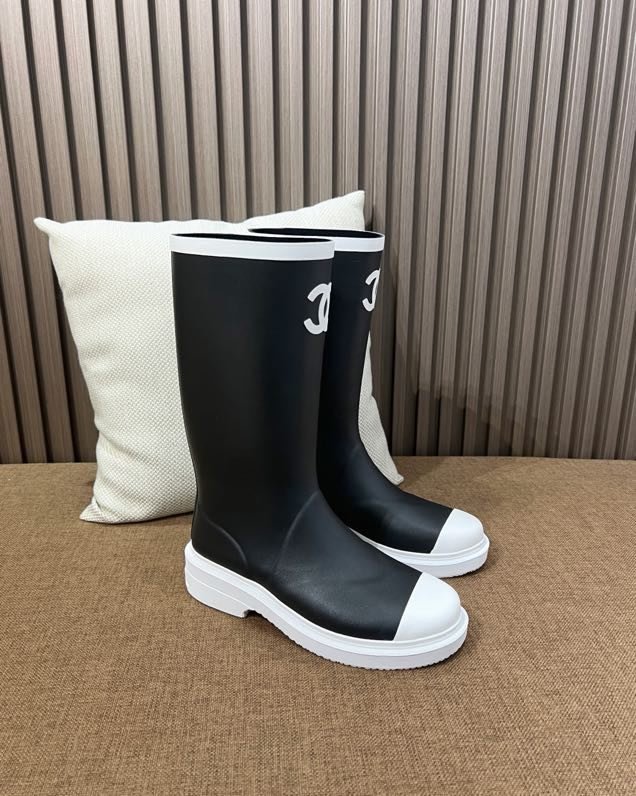 Чоботи Chanel 26C гумові жіночі фото 7