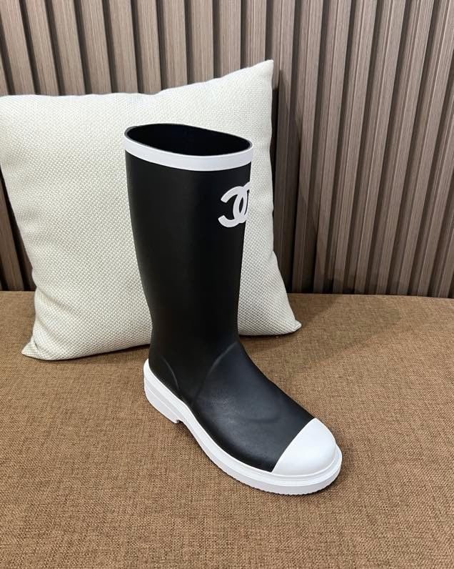 Чоботи Chanel 26C гумові жіночі фото 8