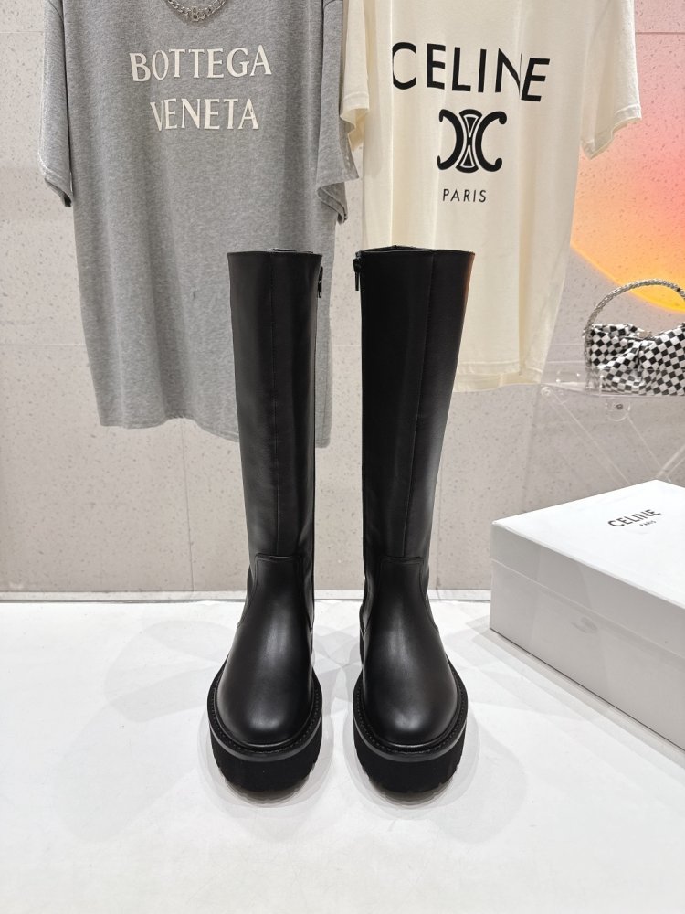 Сапоги до середины голени в британском стиле