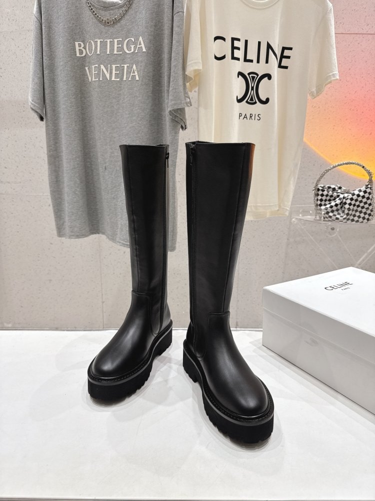 Сапоги до середины голени в британском стиле фото 2