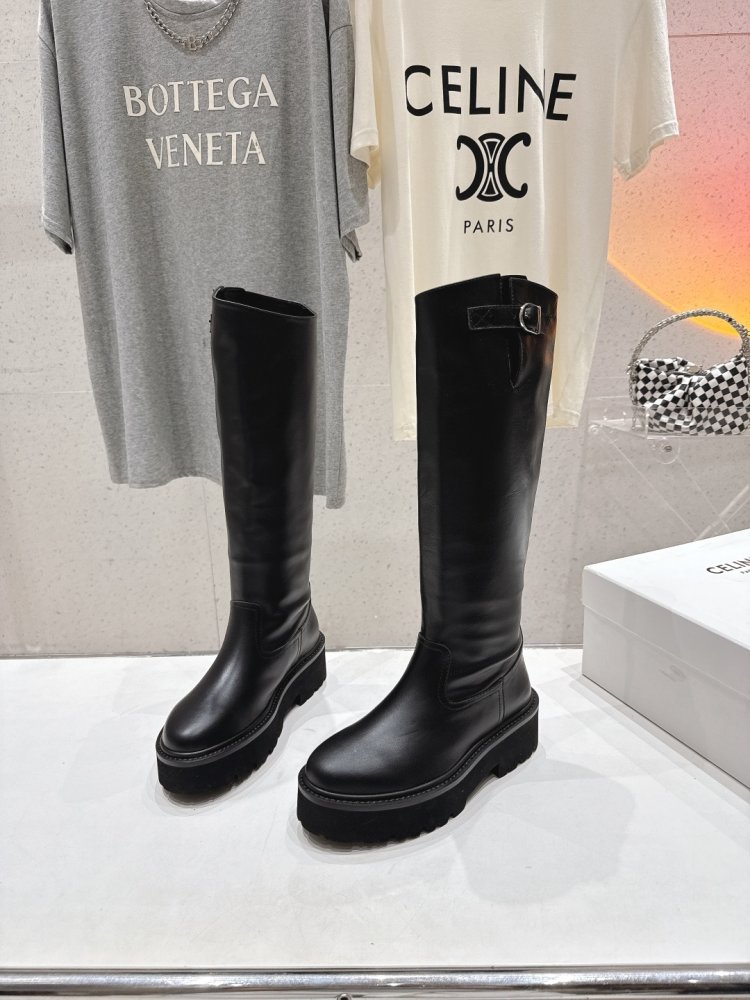 Чоботи до середини гомілки в британському стилі фото 3