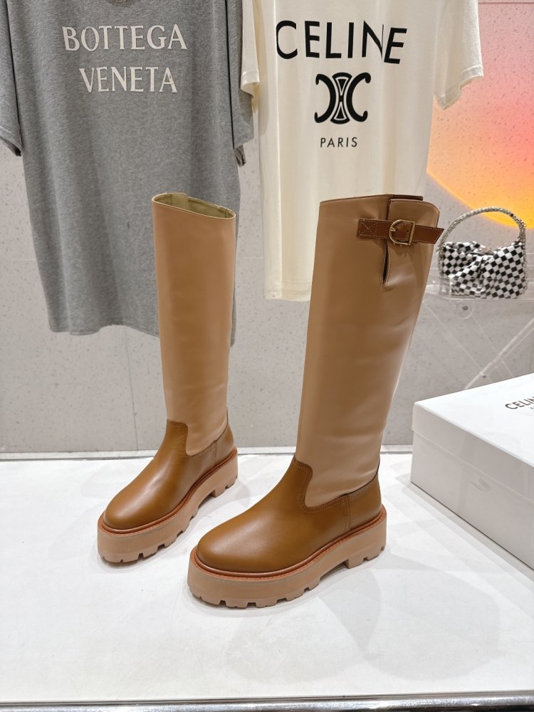 Чоботи до середини гомілки в британському стилі фото 3