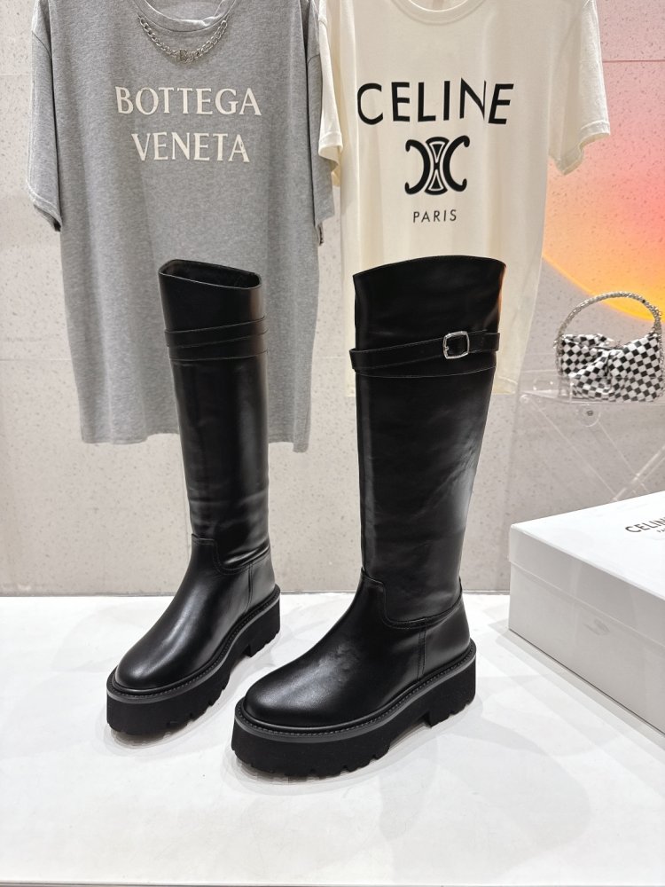 Чоботи до середини гомілки в британському стилі фото 3