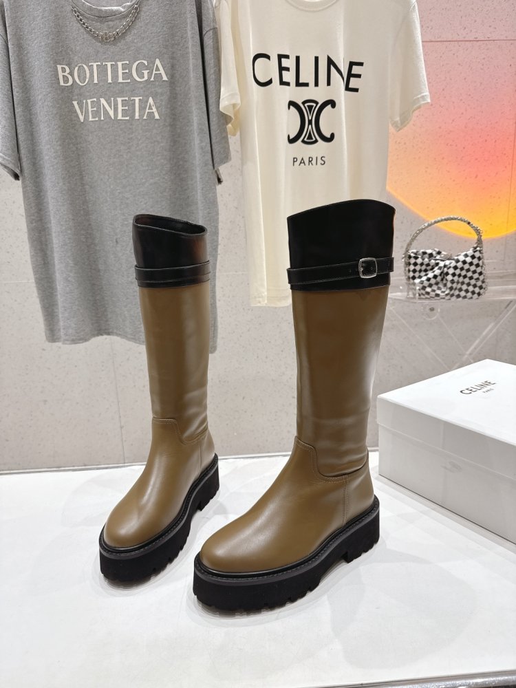 Чоботи до середини гомілки в британському стилі фото 3