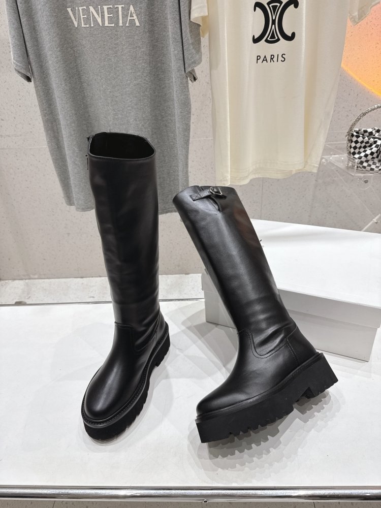 Чоботи до середини гомілки в британському стилі фото 5