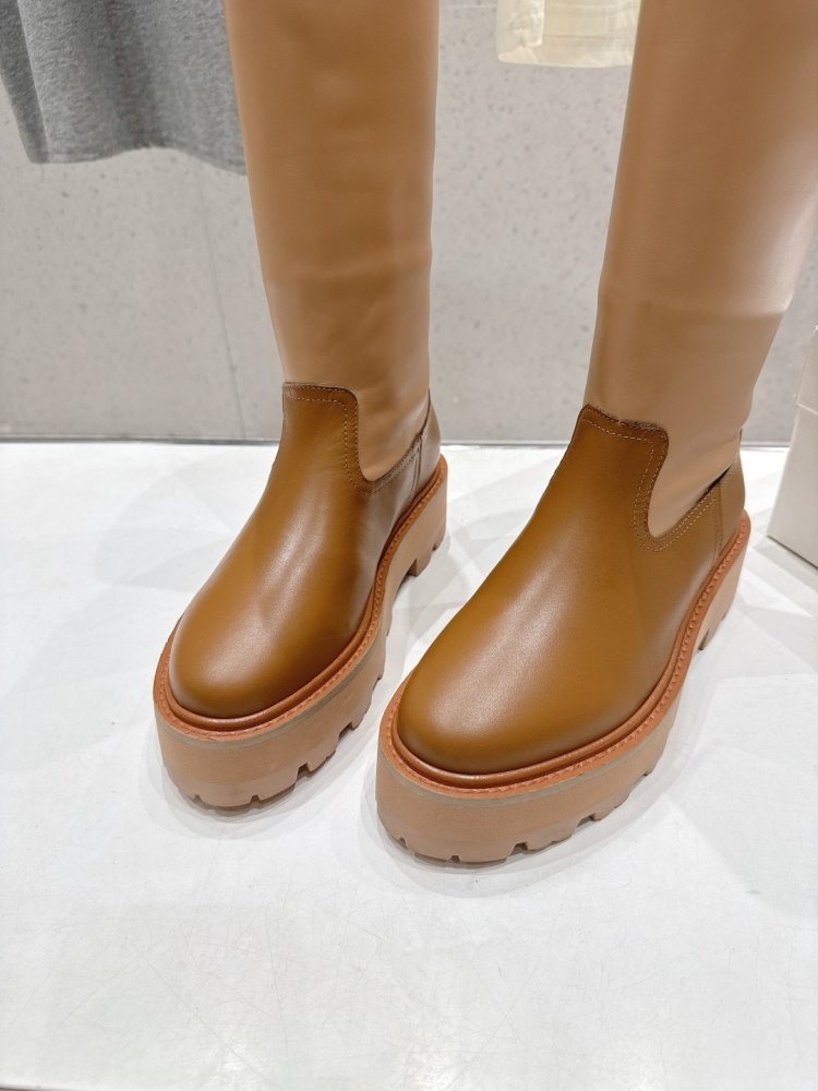 Чоботи до середини гомілки в британському стилі фото 6