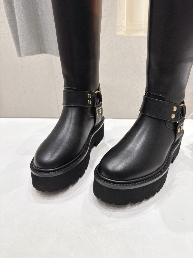 Чоботи до середини гомілки в британському стилі фото 6