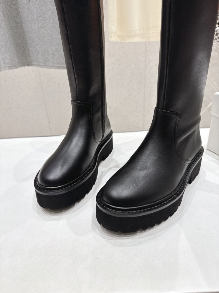 Сапоги до середины голени в британском стиле фото 6